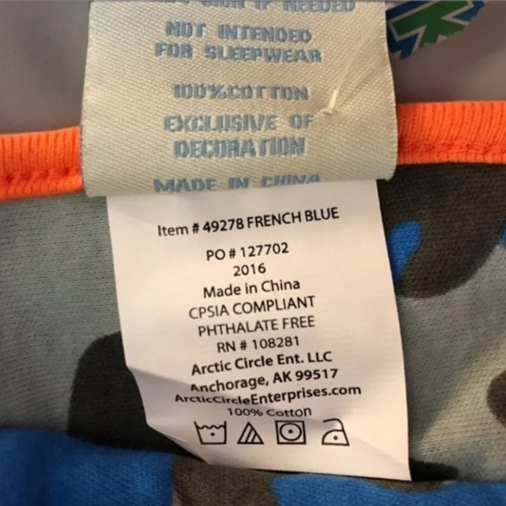 NWT ! BIB Blue Teddy Bear baby